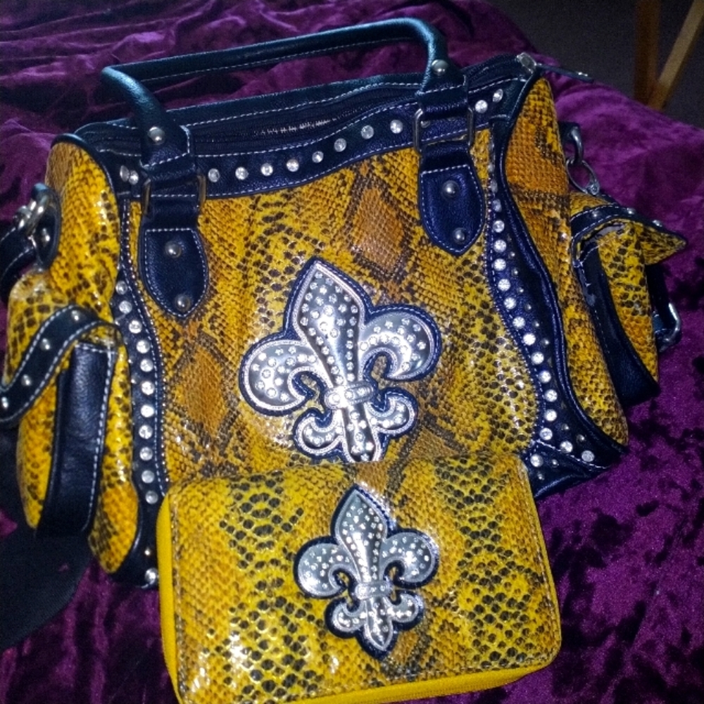 Orange cute Purse and wallet